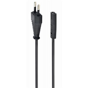 GEMBIRD Kabel síťový  1,8m VDE 220/230V napájecí notebook 2 pin