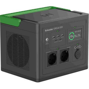 Schneider OffGrid Portable Power Station 500 - 500W (517 Wh)