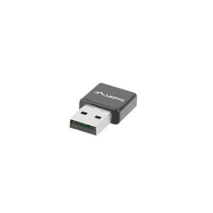 LANBERG USB ADAPTÉR BEZDRÁTOVÁ SÍŤOVÁ KARTA  NC-0300-WI N300 2X INTERNÍ ANTÉNA
