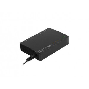 LANBERG SWITCH  DSP3-1005-60W 5X 1GB POE+ (4 PORTY POE 30W/PORT MAX. 60W) UNMANAGED DESKTOP