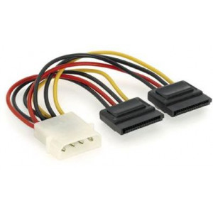 GEMBIRD Kabel redukce - rozdvojka napájení 1x 5,25" na 2x SATA