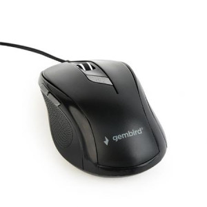 Gembird Myš MUS-6B-01, černá, USB