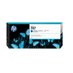 HP Ink Cartridge 747/Chromatic Blue/300 ml