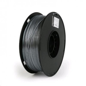 GEMBIRD, Tisková struna (filament) PLA PLUS, 1,75mm, 1kg, stříbrná