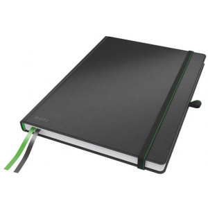 LEITZ Zápisník Complete, A4, čtvereček, černá