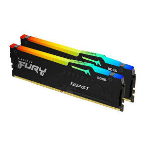 KINGSTON 64GB 6000MT/s DDR5 CL36 DIMM (Kit of 2) FURY Beast RGB EXPO