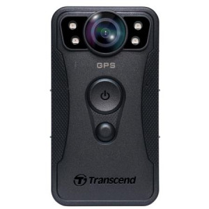 Transcend DrivePro Body 40 osobní kamera, Full HD 1080p, infra LED, 128GB paměť, Wi-Fi, Bluetooth, USB 2.0, IP67, černá