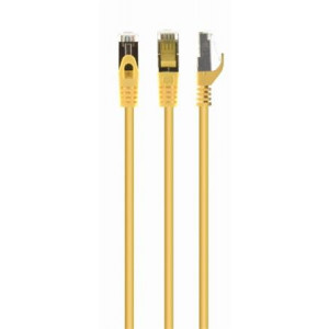 GEMBIRD Patch kabel S/FTP Cat. 6A LSZH, žlutý, 10 m