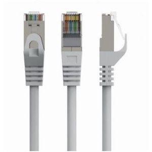 GEMBIRD Patch kabel S/FTP Cat. 6A LSZH, 0,5 m, šedý