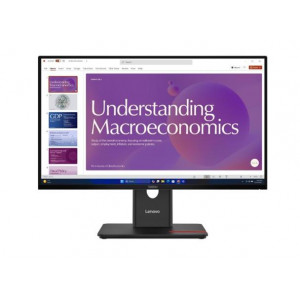 Lenovo LCD T24d-40 23,8"FHD IPS/6ms/250nits/1500:1/Repro/HDMI/2xDP/3xUSB-C/3xUSB/RJ45/Pivot/VESA/černá