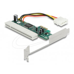 Delock Riser Card PCI Express x1 na 1 x PCI 32 Bit 5 V, slot 2 x PCI Asmedia 