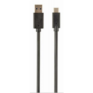 GEMBIRD Kabel USB 3.0 AM na Type-C kabel (AM/CM), 3m, černý
