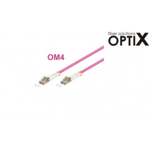OPTIX SC-SC Optický patch cord 50/125 1m OM4 Duplex
