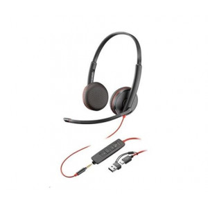 HP Poly BW 3225 USB-C HS +3.5mmP +USB-C/A