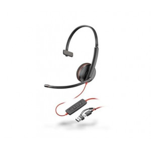 HP Poly BW 3210 Mono USB-C HS +USB-C/A