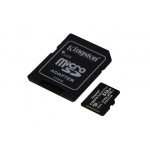 KINGSTON 512GB microSDXC CANVAS Plus Memory Card 150MB/s Read, UHS-I Speed Class, U3, V30, A1 