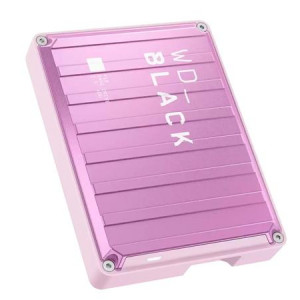 WD BLACK P10 Game Drive 2TB, růžový, 2.5", USB 3.2