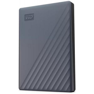 WD My Passport Portable 4TB Ext. USB3.2/USB-C Silicon Grey