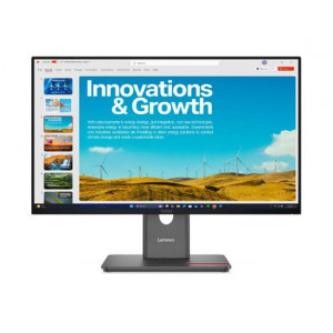 Lenovo LCD P24qd-40 23,8" IPS/16:9/2560x1440/4ms/300cd/m2/1500:1/HDMI/2xDP/USB/USB-C/RJ45/Repro/Pivot/šedá