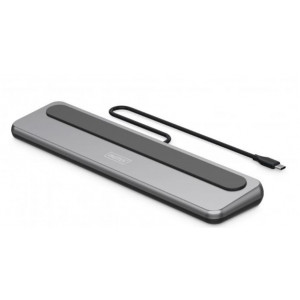 Digitus Dokovací stanice USB-C 8K, 12 portů 2x HDMI, 1x DP, 3x USB-A, 1x USB-C, 1x RJ45, 1x PD