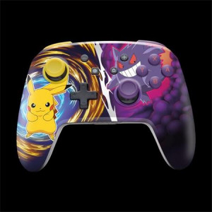 PowerA Bezdrátový ovladač pro Nintendo Switch - Pokémon, Pikachu vs. Gengar