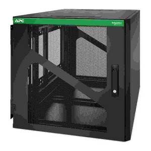 APC NetShelter 12U Wallmount Rack Enclosure Cabinet Side Mount UPS Depth