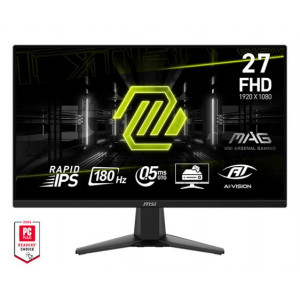 MSI Gaming monitor MAG 275F, 27" Rapid IPS/FHD/180Hz/0,5ms/2x HDMI/DP/černá