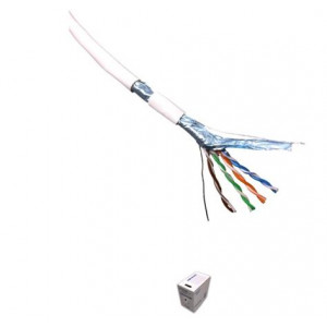 DATACOM FTP drát CAT5E PVC,Eca 305m box bílý