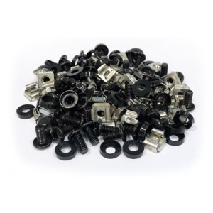 DATACOM Montážní sada  M6  (50ks / bal.) - 12mm BLACK