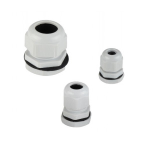 DATACOM Kabelová průchodka  PG7 (3 - 6.5 mm) šedá