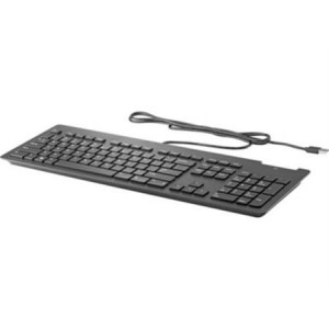 HP klávesnice slim SmartCard USB, černá, CZ v2