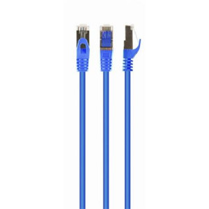 GEMBIRD S/FTP Cat. 6A LSZH patch cord modrý 3m