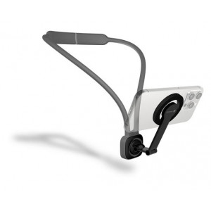CONNECT IT MagSafe POV magnetický držák telefonu na krk ŠEDÝ