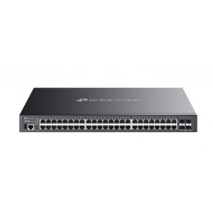 TP-Link SG5452XMPP Omada 48portový gigabitový stohovatelný switch Lite L3 s řízením PoE++ a 4× 10G sloty