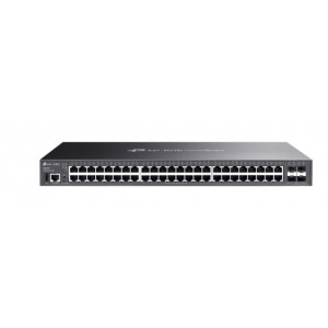TP-Link SG5452X Omada 48portový gigabitový stohovatelný spravovaný switch Lite L3 se 4× 10G sloty