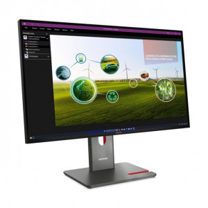 Lenovo LCD P27q-40 27" IPS/2560x1440/6ms/HDMI/DP/4xUSB/Výškově nastavitelný/Pivot/Vesa/Černá