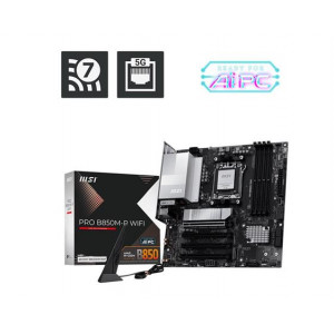 MSI PRO B850M-P WIFI/AM5/4x DDR5 UDIMM/mATX