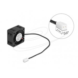 Delock Axiální ventilátor: 5 V DC, 40 x 40 x 20 mm, černý