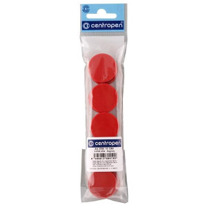 Magnety Centropen červené, sada 10ks