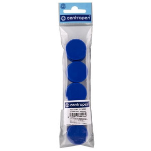 Magnety Centropen modré, sada 10ks
