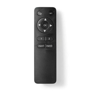 Nedis TVMTRC5800BK - Náhradní Dálkový Ovladač | pro Držák na TV | Pevný | 1 Zařízení | Rádiová Frekvence | Černá