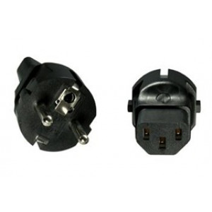 Premium Cord Adaptér CEE 7/7 male na IEC C13 female, napětí 230V, 10A