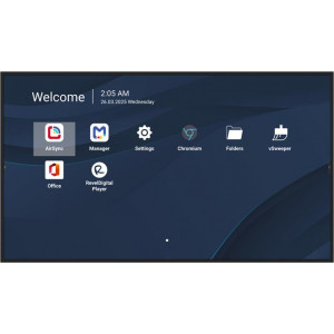 Viewsonic CDE5014-2C 50" 4K 3840x2160/500cd/8ms/2xHDMI/RS232/USB-C/2xUSB/RJ45/Android 14/VESA/Repro/24/7