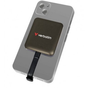 VERBATIM SnapBack SSD 512GB,USB-C, moka metalíza