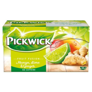 Ovocný čaj Pickwick mango se zázvorem, 20x 1,75 g