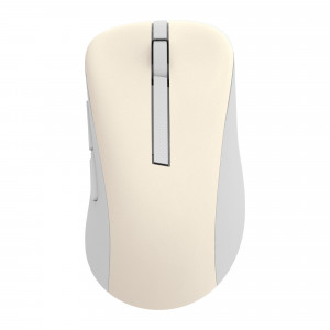 ASUS Wireless Mouse MD102/Kancelářská/Optická/Pro praváky/1 600 DPI/USB+BT/Béžová