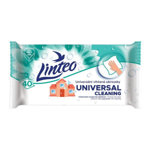 Univerzální vlhčené ubrousky Linteo, 40 ks
