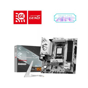 MSI B850M GAMING PLUS WIFI6E/AM5/4x DDR5 UDIMM/mATX
