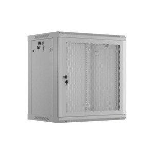 ANBERG INSTALAČNÍ skříň 19" 12U 600X450 ŠEDÉ PERFOROVANÉ DVEŘE (PLOCHÉ BALENÍ)