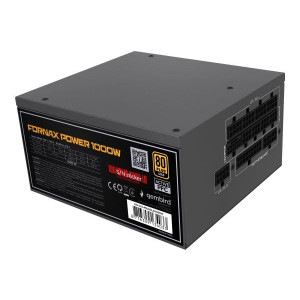GEMBIRD Napájecí zdroj ATX 1000W s aktivním PFC, 12cm ventilátorem, 80+Gold